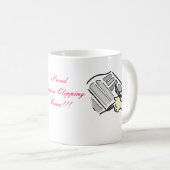 Stolze Kupon-Ausschnitts-Mutter!! Tasse (VorderseiteRechts)