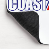 Stolze Küstenwache-Großmutter Mousepad (Ecke)