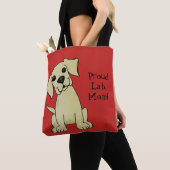 Stolze Labrador-Mama-niedliche Taschen-Tasche Tasche (Von Nahem)