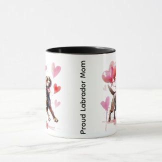 Stolze Labrador-Mama-Tasse | Valentinstag Hundemam Tasse