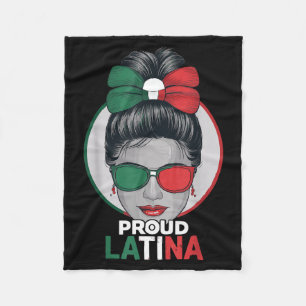 Stolze Latina Mexiko Hispanic Heritage Month Mexic Fleecedecke