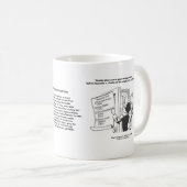 Stolze leere Nester-Tasse Kaffeetasse (VorderseiteRechts)