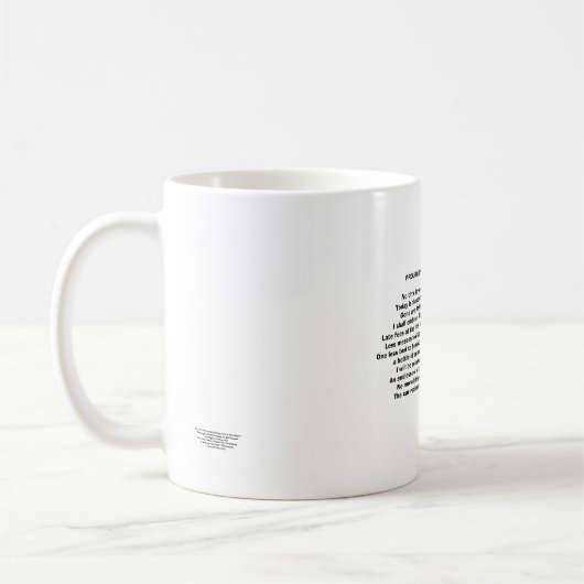 Stolze leere Nester-Tasse Kaffeetasse (Links)