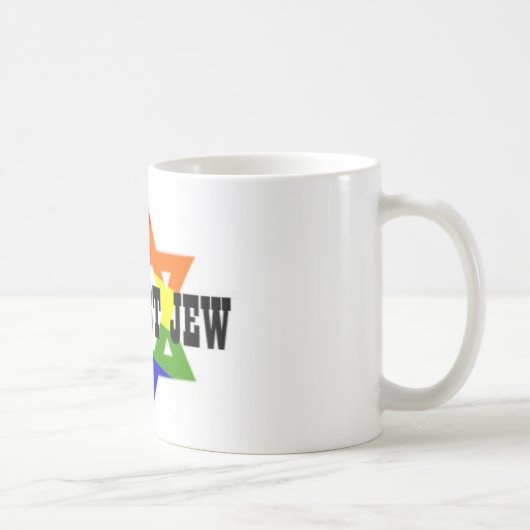 Stolze LGBT Jude-Tasse Kaffeetasse (Rechts)
