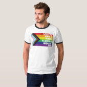 Stolze LGBTQ Gay Lesbian Trans Live like Book T-Shirt (Vorne ganz)
