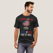 Stolze libanesische amerikanische Flagge Libanon U T-Shirt (Vorne ganz)