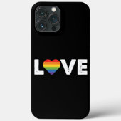 Stolze Liebe ist Liebe Gay Equality Rainbow LGBTQ Case-Mate iPhone Hülle (Rückseite)
