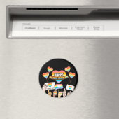 Stolze Liebe. Liebe ist fair. Stolz Monat. Magnet (In Situ (Geschirrspüler))