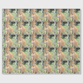 Stolze Löwin Geschenkpapier (Flach)