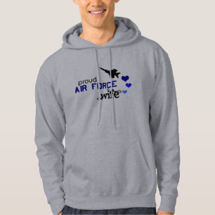 Stolze Luft Foce Ehefrau-Strickjacke Hoodie