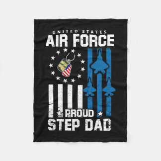 Stolze Luftwaffe-Stiefvater-Flagge Luftwaffenfamil Fleecedecke