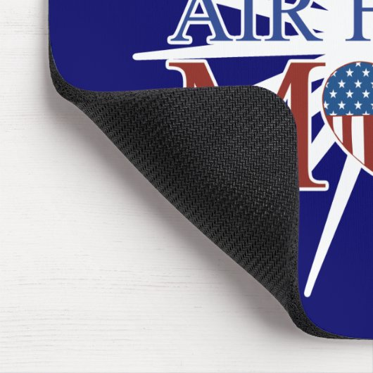 Stolze Luftwaffen-Mama Mousepad (Ecke)