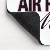 Stolze Luftwaffen-Mama Mousepad (Ecke)