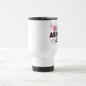 Stolze Luftwaffen-Mama Reisebecher (Mittel)