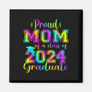 Stolze Mama 2024 Graduate Phantastische Uni Magnet