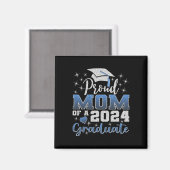 Stolze Mama 2024 Graduate Phantastische Uni Magnet (Vorderseite/Rückseite)