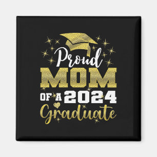 Stolze Mama 2024 Graduate Phantastische Uni Magnet
