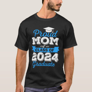 Stolze Mama 2024 Graduate Phantastische Uni T-Shirt