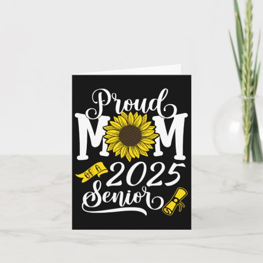 Stolze Mama 2025 Karte (Vorderseite)
