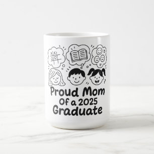 Stolze Mama 2025 Psychopsychologie bei Kindern und Kaffeetasse