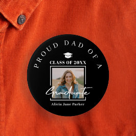 Stolze Mama benutzerdefinierte Text Graduierung Fo Button