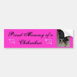 Stolze Mama Chihuahua Autoaufkleber