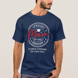 Stolze Mama der Absolventen-Familie passend T-Shirt