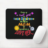 Stolze Mama der Down Syndrome Mousepad (Mit Mouse)