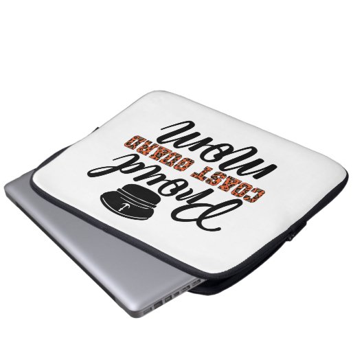 Stolze Mama der Küstenwache, Liebe für die Küstenw Laptopschutzhülle (Vorne Knopf)