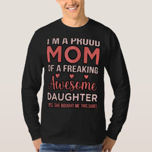 Stolze Mama der Phantastischen Tochter Motheru2019 T-Shirt