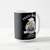 Stolze Mama des Abschlusses 2025 Kaffeetasse (VorderseiteRechts)