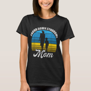 Stolze Mama des Down-Syndroms Kid Son Daughter Tri T-Shirt