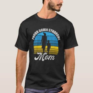 Stolze Mama des Down-Syndroms Kid Son Daughter Tri T-Shirt