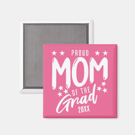 Stolze Mama des "Grad Custom Year Keepake" Magnet (Vorderseite/Rückseite)