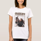 Stolze Mama des Graduate Foto Country Abschluss T-Shirt (Vorderseite)