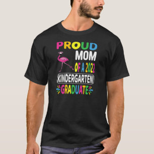 Stolze Mama des Kindergartens Flamingo Wearing Ha T-Shirt