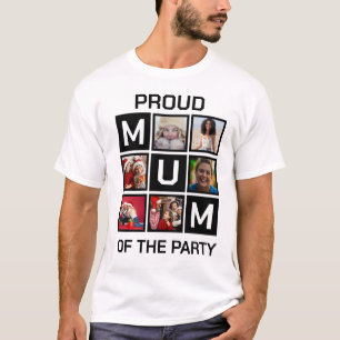 Stolze Mama des Party-T - Shirt
