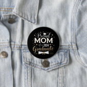 Stolze Mama einer 2024-Grad-Klasse Button (Beispiel)