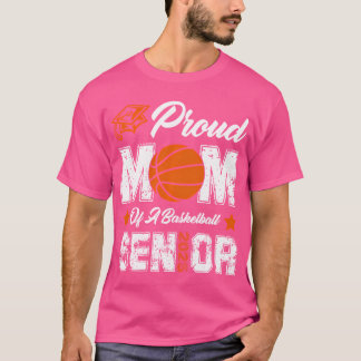 Stolze Mama einer Basketball Senior Class von 2025 T-Shirt