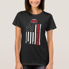 Stolze Mama einer beklagten Flagge T-Shirt