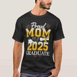 Stolze Mama einer Cl von 2025 Mama als Hochschulab T-Shirt