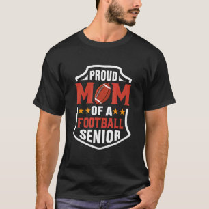 Stolze Mama einer Fußball Senior 2023 Fußball-Mama T-Shirt