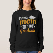 Stolze Mama einer Graduate Women's Sweatshirt (Vorderseite)