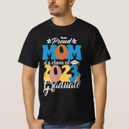Stolze MAMA einer Klasse von 2023 Graduate Retro G T-Shirt