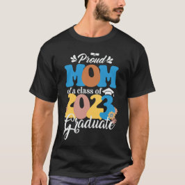 Stolze MAMA einer Klasse von 2023 Graduate Retro G T-Shirt