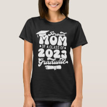 Stolze MAMA einer Klasse von 2023 Graduate Retro S