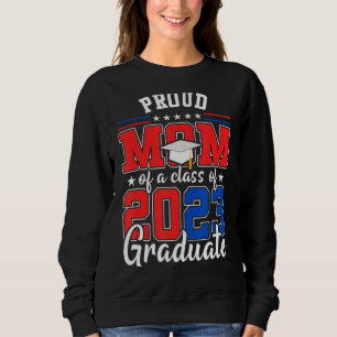 Stolze Mama einer Klasse von 2023 US-amerikanische Sweatshirt