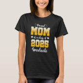 Stolze Mama einer Klasse von 2025 Grad 1 T-Shirt (Vorderseite)