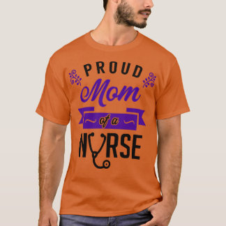 Stolze Mama einer Krankenschwester 3 T-Shirt