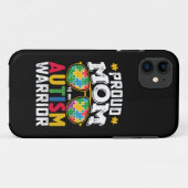 Stolze Mama einer Kriegerfamilie im Autismus Case-Mate iPhone Hülle (Rückseite (Horizontal))